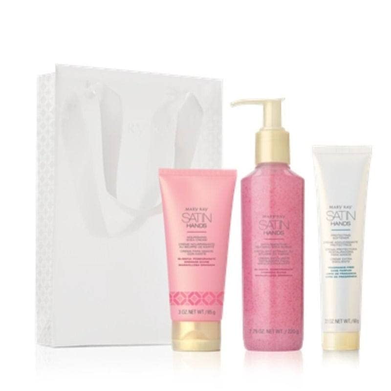 Satin Hands Pomegrante Fragrance Set