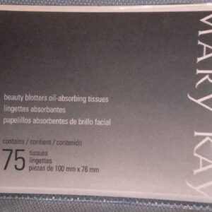 Mary Kay Beauty Blotters Oil-Absorbing Tissues ~ 75/Pkg