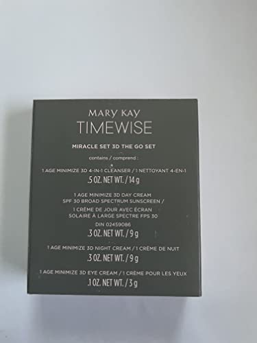 Mary Kay TimeWise Age Minimize 3D Miracle Set - Travel The Go Set - Normal Dry Skin