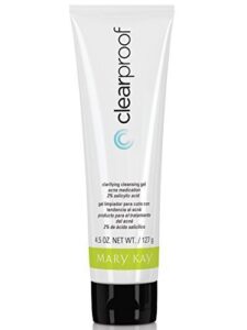 mary kay clear proof acne clarifying cleansing gel 4.5 oz (127g.)