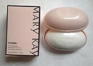 mary kay 3-1 cleansing bar with soap dish all skin body face cleanser unisex 5 oz / 141 grms