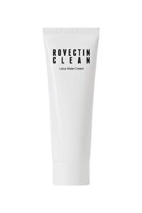 rovectin] clean lotus water cream- gentle and vegan moisturizer for skin purifying (2.0fl.oz, 60ml)