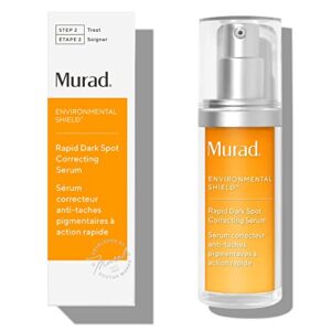 murad rapid dark spot correcting serum – environmental shield skin brightening face serum – glycolic acid hyperpigmentation treatment backed by science, 1.0 fl oz