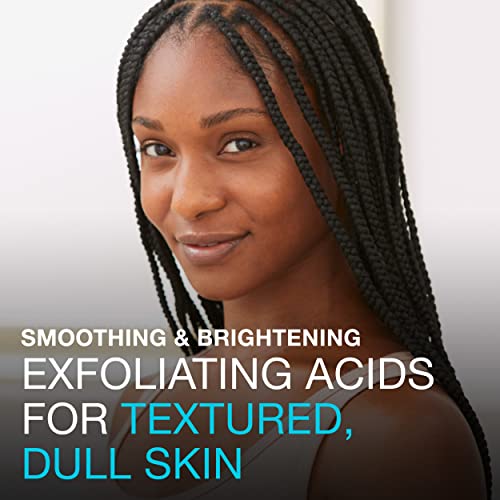 Neutrogena Skin Perfecting Daily Liquid Facial Exfoliant with 9% AHA/PHA Blend for Normal & Combination Skin, Smoothing & Brightening Leave-On Exfoliator, Oil- & Fragrance-Free, 4 fl. oz