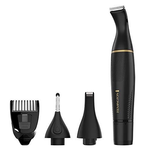 Remington Ultimate Precision Detail Trimmer Black NE3160, Black/Gold, 1 Count, Men