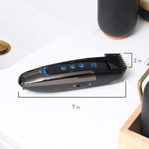 Remington MB4700 Smart Beard Trimmer with Memory Settings and Digital Touch Screen, Rechargeable for Cordless Use