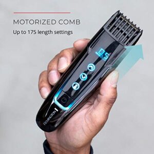 Remington MB4700 Smart Beard Trimmer with Memory Settings and Digital Touch Screen, Rechargeable for Cordless Use