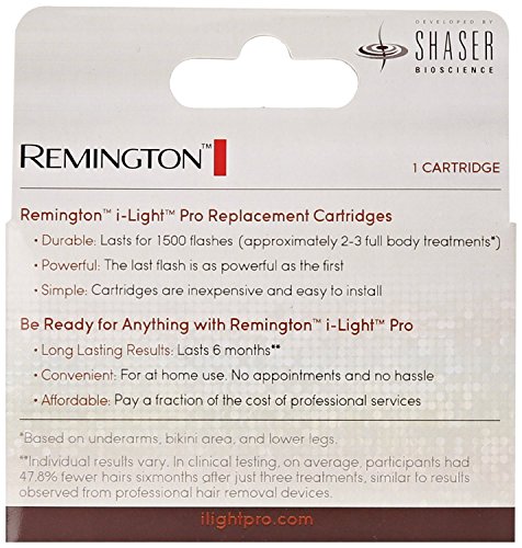 Remington SP6000SB Replacement Cartridge for iLight Pro Hair Removal System (Models IPL6000, IPL6000USB, IPL6000P and IPL6000COS)