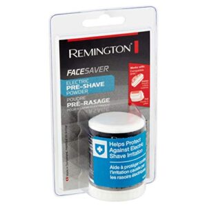 remington facesaver electric pre-shave powder – single pack
