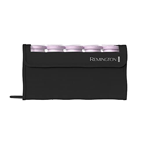Remington H1018 Compact Ceramic Worldwide Voltage Hair Setter & Rollers, 1-1 ¼" Purple/Black, Original Version, 10 Piece Set