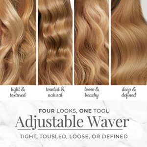 Remington 4-in-1 Adjustable Waver With Pure Precision Technology, Deep Waver for Multiple Styles