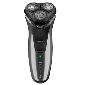 remington r5000 series shaver pr1362-a rotary cordless shaver with powerflex 360, pop-up trimmer & titanium coated blades