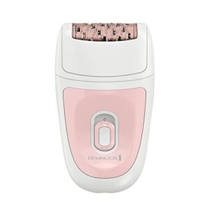 Remington Smooth & Silky Total Coverage Epilator, Electric Tweezing System, Pink, EP7010E