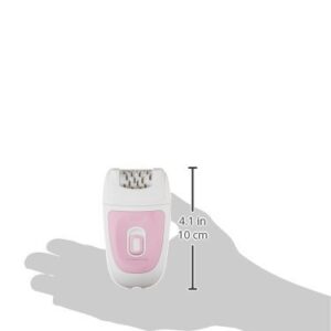 Remington Smooth & Silky Total Coverage Epilator, Electric Tweezing System, Pink, EP7010E