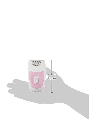 Remington Smooth & Silky Total Coverage Epilator, Electric Tweezing System, Pink, EP7010E