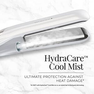 Remington PROLUXE HydraCare 1” Flat Iron, Pearl White/Gray