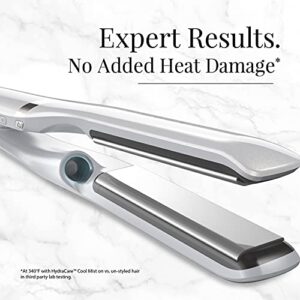 Remington PROLUXE HydraCare 1” Flat Iron, Pearl White/Gray