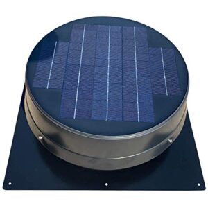 remington solar 20 watt roof mount solar attic fan – builder series