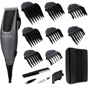 remington hc1090 home barber haircut kit44; black – 14 piece