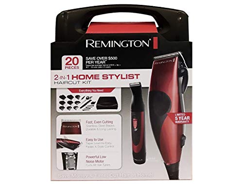 Remington HC1094 Home Barber Haircut Clipper Kit 14pc