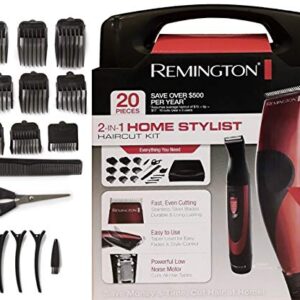 Remington HC1094 Home Barber Haircut Clipper Kit 14pc