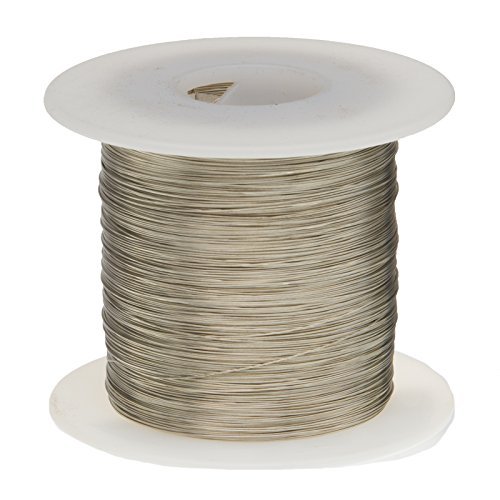 Remington Industries 28TCW250 Tinned Copper Wire, Buss Wire, 28 AWG, 250' Length, 0.0126" Diameter, Silver, Bus Bar Wire