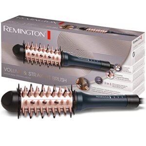 remington cb7a138 volume and straight brush, black & rose gold