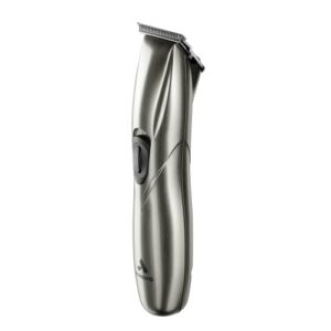 Andis 32810 Slimline Pro Cord/Cordless Beard Trimmer, Lithium Ion T-Blade Trimmer, Close Cutting T-Blade Zero Gapped, Chrome