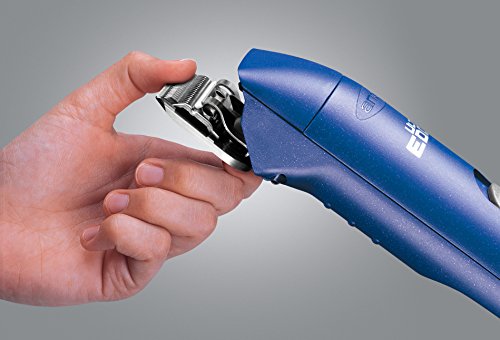 Andis – 23275, Ultra Edge Detachable Blade Clipper - Super 2-Speed Rotary Motor with Minimal Noise, 3400-4400 Strokes per Minute, Includes 14-Inch Heavy-Duty Cord – for Dogs, Coats & Breeds, Blue