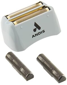 andis 17280 profoil lithium shaver replacement titanium foil assembly and inner cutters, gray