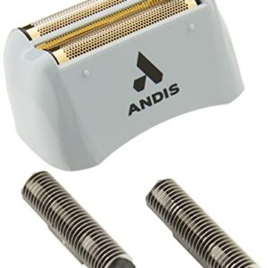 Andis 17280 ProFoil Lithium Shaver Replacement Titanium Foil Assembly and Inner Cutters, Gray