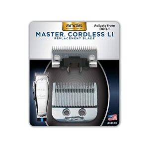 Andis Master Cordless Replacement Blade, Carbon Steel Size 000-1, 1 count