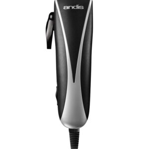 Andis Ultra Clip Adjustable Blade 10-Piece Home Haircut Kit, Black