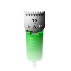 Andis 24715 UltraEdge Super 2-Speed Detachable Blade Clipper, Professional Animal/Dog Grooming, Spring Green, AGC2