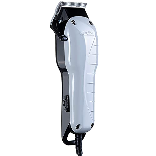 Andis Barber Combo-Powerful High-speed adjustable clipper blade & T-Outliner T-blade trimmer with fine teeth for dry shaving, outlining and fading Bundled with KEPSE Neck Duster