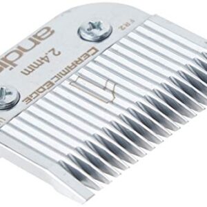 Andis 64465 CeramicEdge Carbon-Infused Detachable Clipper Blade, Size 1, 3/32-Inch Cut Length