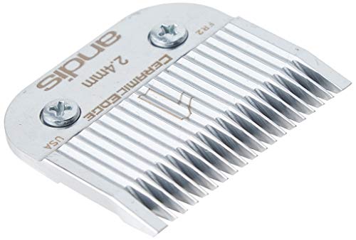 Andis 64465 CeramicEdge Carbon-Infused Detachable Clipper Blade, Size 1, 3/32-Inch Cut Length