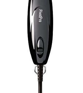 Andis 23475 Professional PivotPro Beard & Hair Trimmer with Carbon Steel T-Blade – Black, Pack of 1