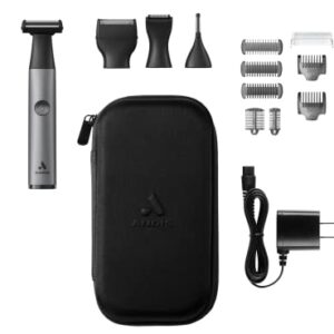 Andis 42315 inEDGE Lithium-Ion Cordless All-in-One One Blade Dual Sided Wet/Dry Trimmer for Body, Face, Ear and Nose Hair, Black