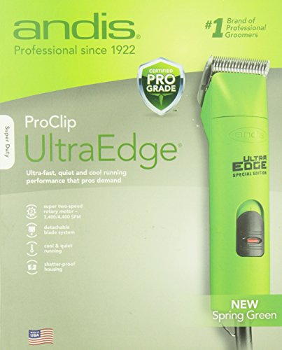 Andis ProClip AGC Super 2-Speed Plus Detachable Blade Clipper - Spring Green,dogs, house-cats