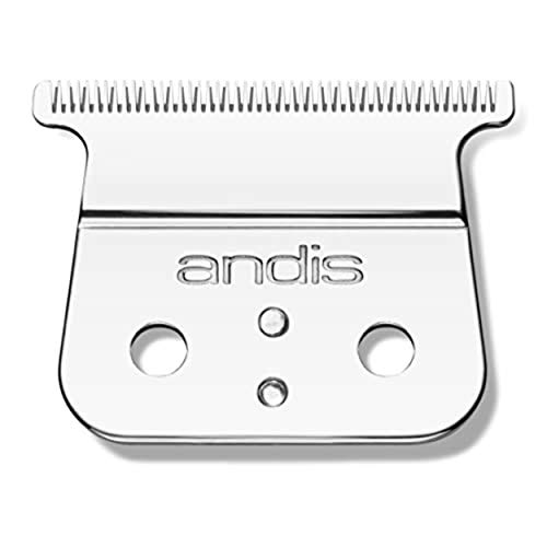 Andis 04850 GTX T-Outliner Stainless Steel Deep Tooth Replacement Blade for Trimmer, Carbon Steel Comfort Edge Blade - Zero Gapped - Polished (Pack of 1)