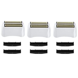 3 pack shaver replacement foil and cutters compatible with”andis #17150 shaver foil replacement” golden