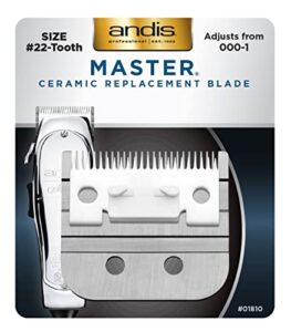 andis master ceramic replacement blade size #22-tooth