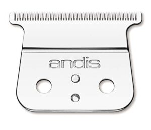 andis 04555 cordless t-outliner lithium ion replacement deep tooth gtx blade – carbon steel