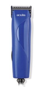 andis easyclip pro-animal 7-piece detachable blade clipper kit, animal/dog grooming, blue, mbg-2 (21485)