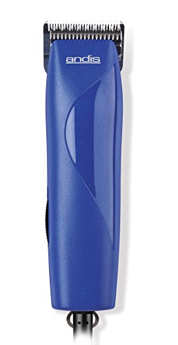 Andis EasyClip Pro-Animal 7-Piece Detachable Blade Clipper Kit, Animal/Dog Grooming, Blue, MBG-2 (21485)