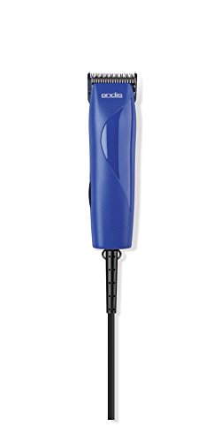 Andis EasyClip Pro-Animal 7-Piece Detachable Blade Clipper Kit, Animal/Dog Grooming, Blue, MBG-2 (21485)