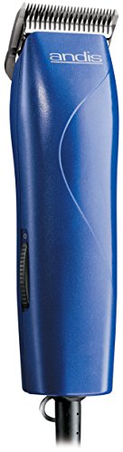 Andis EasyClip Pro-Animal 7-Piece Detachable Blade Clipper Kit, Animal/Dog Grooming, Blue, MBG-2 (21485)