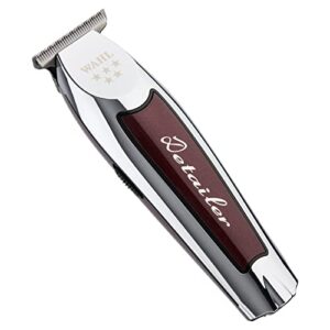 wahl professional – 5-star series cordless detailer li extremely close trimming, crisp clean line, extended blade cutting, 100 minute run time for professional barbers – model 8171