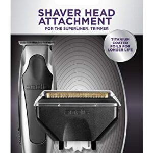 Andis 77120 Superliner Titanium Replacement Shaver Head For Model RT-1 Trimmers